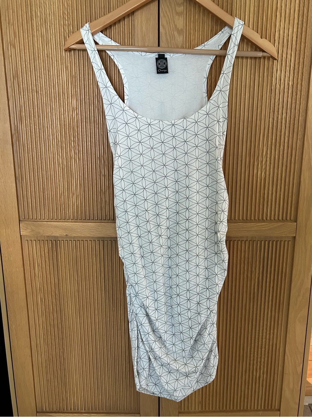Onanya “Ixora” Dress, Large, Flower of Life pattern